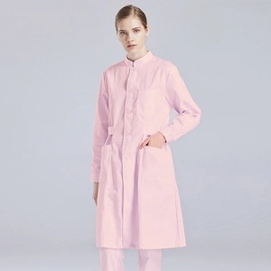 Uniformes Médicos de Alta Calidad para Doctores y Enfermeras, Venta Directa de Fábrica, Tallas Grandes, Tela de Algodón Suave, Logotipo Personalizado para Mujer - Product Image 4