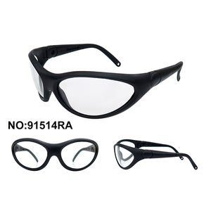 Two-Piece <b>Polycarbonate</b> Polarized Safety <b>Glasses</b> with Flexible Temple Adjustment Eye Protection - Product Image 5
