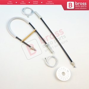 ชุดซ่อมมอเตอร์กระจกไฟฟ้าด้านหลังซ้าย BWR5636 สำหรับรถยนต์ฟอร์ด โฟกัส MK2 II คาบริโอเล็ต ปี 2006-2010 รุ่น 1517666 - Product Image 2