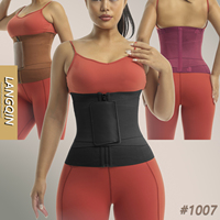 Ceinture amincissante respirante grande taille avec dentelle, corset sculptant, gaine ventre plat en latex