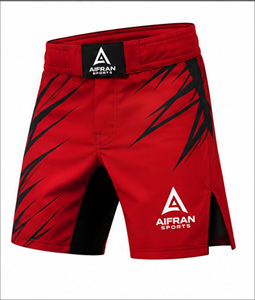 กางเกงขาสั้นฝึกซ้อม MMA สีขาวสำหรับผู้ใหญ่แบบยูนิเซ็กซ์ - ชุดกีฬาระบายอากาศได้ดีสำหรับศิลปะการต่อสู้แบบผสมผสาน - Product Image 6