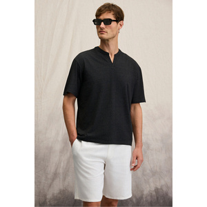 GRIMELANGE TUOMO เสื้อยืดคอกลมแขนสั้นทรงหลวมสำหรับผู้ชาย - Product Image 3