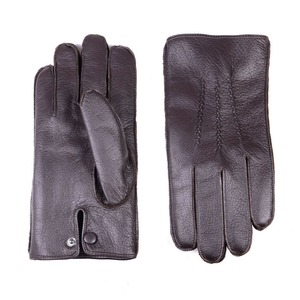 High Performance Men's Leather Driver <b>Gloves</b> Top Quality Classic Style Full <b>Finger</b> Leather Driving <b>Gloves</b> With Custom Design - Product Image 2
