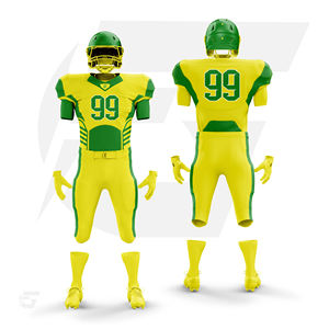 Vente en gros d'uniforme de football américain personnalisé, imprimé par sublimation, vêtements de maillot de football américain de haute qualité - Product Image 1