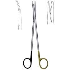 Estándar alemán Metzenbaum TIJERAS TC & Super Cut Grapadora de piel manual de acero inoxidable Cortadoras quirúrgicas - Product Image 5