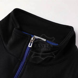 Chándales de algodón 100% transpirables de alta calidad para hombre personalizables conjuntos de invierno de diseño de patrón sólido con etiqueta privada - Product Image 2