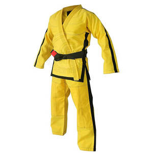 Servicio OEM 100% algodón hecho BJJ GI uniforme peso ligero Color sólido transpirable Kimono de Jiu Jitsu BJJ GI uniforme - Product Image 1