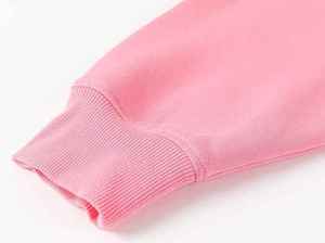 Sudadera con capucha personalizada Casual Soft Brushed Fleece Pink Hoody Shoulder Full Zip up Hoodie para hombres - Product Image 2