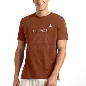 Camiseta de hombre de alta calidad, corte holgado, diseño OEM, de algodón, hecha en Pakistán. - Product Image 2