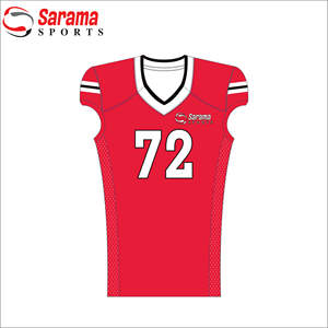 Uniforme de football américain lourd de haute qualité à bas prix en sublimation numérique en polyester à 100%, - Product Image 3