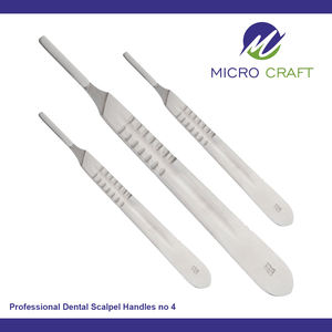 Professional Dental Scalpel Handles No 4 Stainless Steel High Quality Custom <b>Instruments</b> Manufacturer Sialkot Pakistan - Product Image 2