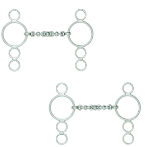 Offre Spéciale personnalisé en acier inoxydable cheval Gag Bits Waterford ascenseur Western selle équipement d'équitation - Product Image 5