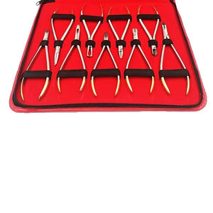 Ensemble d'instruments dentaires d'orthodontie KyrenMed, pinces d'orthodontie, pinces de formage, acier inoxydable, attache extractible par SurgiRight - Product Image 6