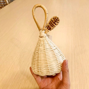 Holesale-campanas de ratán para decoración de árbol de Navidad, set vintage de mimbre, los mejores regalos - Product Image 2