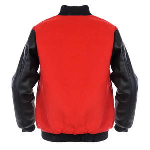 High Quality Baseball Letterman Men's Varsity <b>Jacket</b> with Camouflage <b>Patchwork</b> Cartoon Embroidery Winter Street Wear - Product Image 2