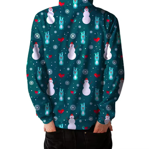 Custom <b>Christmas</b> <b>Hoodie</b> Pullover Winter Sweatshirt Allover Printed <b>Christmas</b> Basicscotton Blended <b>Hoodie</b> for Men - Product Image 4