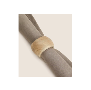 Rond de serviette en bois unique de haute qualité en gros ronds de serviette de table faits à la main pour la couleur naturelle du bois d'acacia - Product Image 6