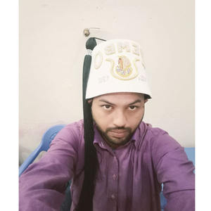 Chapeau de fez maçonnique Shriner disponible dans toutes les tailles pour toutes les loges SHRINE Chapeau de fez maçonnique Chapeau maçonnique en strass 2025 - Product Image 3