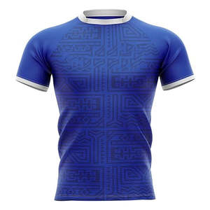 Vente en gros de chemises de rugby avec logo d'équipe design vêtements d'entraînement pour hommes 100% maillot de rugby à séchage rapide en polyester pour hommes et adultes vêtements de sport 2025 - Product Image 1