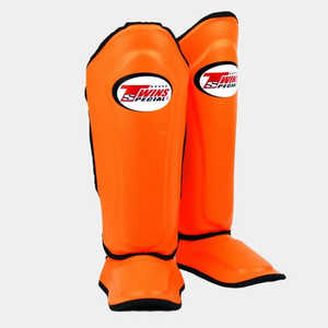 Protections de tibia en cuir personnalisables et légères - TWINS Muay Thai Kicking Arts & MMA Protection - Product Image 5