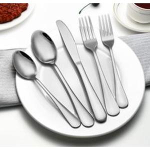 Stainless Steel <b>Flatware</b> <b>Set</b> with Polished Edges and High-quality Materials Perfect for Luxurious Dining Experiences - Product Image 2