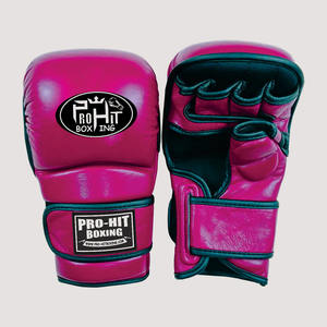 ถุงมือ MMA แบบมืออาชีพถุงมือออกกำลังกายระบายอากาศไม่มีนิ้วถุงมือสำหรับฝึกซ้อม - Product Image 1