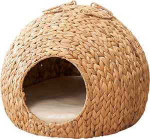 Seagrass Hyacinth Pet <b>Bed</b> Rattan Pet Swing <b>House</b> for Dogs and Cats Animal Pet Accessory From Vietnam - Product Image 5