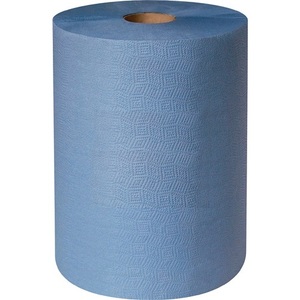 Rollo de Paño de Limpieza Azul de 2 Capas, 380 x 360 mm, Perforado - PROFIX Handy Plus, Paquete de 2 - Product Image 1