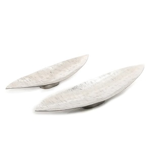 <b>Gold</b> Plated Modern Hammered Design Stainless Steel Commercial Grade Dishwasher Safe Portable Restaurant Home <b>Serving</b> <b>Tray</b> for - Product Image 4