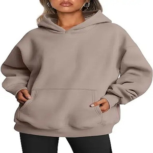Sudaderas con Capucha para Mujer, de Manga Larga, Color Sólido, con Logotipo Estampado en la Parte Delantera, 100% Algodón, Venta Caliente de Pro Enterprises - Product Image 5