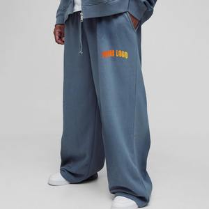 Pantalones Deportivos Holgados de Cintura Alta Personalizados de Drop Catch para Hombre, Corte Holgado, Uso Diario, Estilo Urbano Gráfico, Moda Urbana - Product Image 1