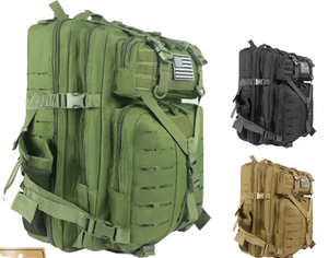 Heavy Duty Tactical Camouflage <b>Backpack</b> Waterproof MOLLE Assault Pack Trekking Gym Survival 36-55L <b>Large</b> Capacity - Product Image 4