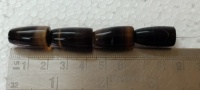 Perles d'agate à bandes sur mesure de qualité supérieure idéales pour les créateurs de bijoux autochtones et adaptées à la revente dans des tailles sur mesure