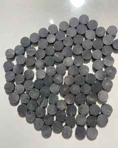 Cuerno Estilo de vástago de botón de 2 agujeros con decoración de lentejuelas pulida - Product Image 3