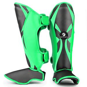 Espinilleras de Boxeo de Secado Rápido Hechas a Medida, Nuevo Estilo, Espinilleras de Cuero Personalizadas de Alta Calidad - Product Image 4