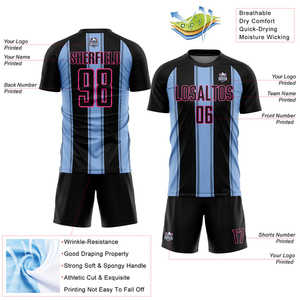 Los uniformes de fútbol ofrecen una resistencia ligera, durabilidad auténtica, protección contra el sudor, ajuste transpirable y detalles de inspiración moderna - Product Image 5