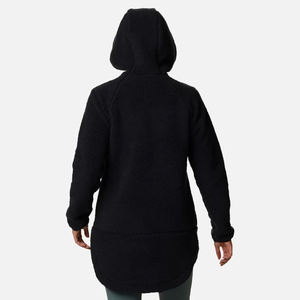 OEM Service <b>Women's</b> Zip-Up Sherpa <b>Fleece</b> Jacket Stripe Camouflage <b>Patterns</b> Breathable Fabric-Wholesale Price High Quality Warm - Product Image 3