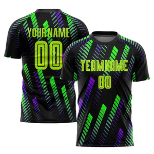 ชุดเสื้อเจอร์ซีย์ฟุตบอลเสื้อฟุตบอลแบบมีความยั่งยืนระบายอากาศได้ดีเยี่ยม - Product Image 4