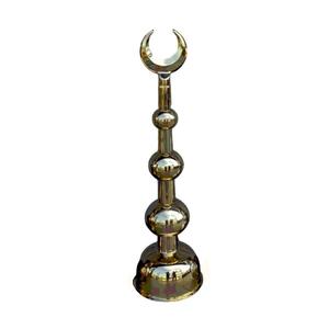 Minaretes de Latón Hechos a Mano Económicos, Artesanía Árabe de Estilo Religioso con Acabado Pulido en Oro, Hermosa Decoración Metálica - Product Image 6