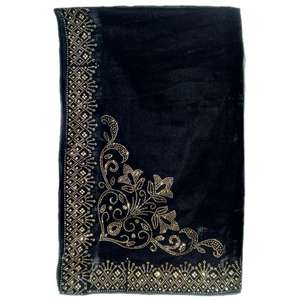 Los chales de lujo de terciopelo superventas más recientes con trabajo de piedra/chal de terciopelo de invierno pakistaní transpirable - Product Image 1