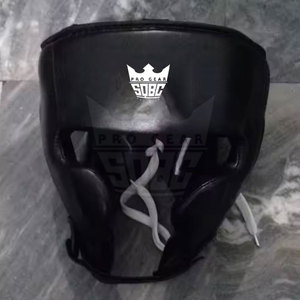 Protector de Cabeza de Cuero para MMA con Diseño Personalizado y Logotipo Personalizado, Ligero, Transpirable y Cómodo para Peleas - Product Image 2