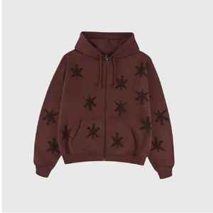 Chándal transpirable con diamantes de imitación para hombre, chándal de fabricante personalizado, Sudadera con capucha de doble cintura y conjunto acampanado, chándal de gran tamaño para hombre - Product Image 4