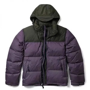 Offre spéciale, vestes en duvet personnalisées, veste d'hiver à col montant pour hommes, veste d'extérieur au nord du pays - Product Image 5