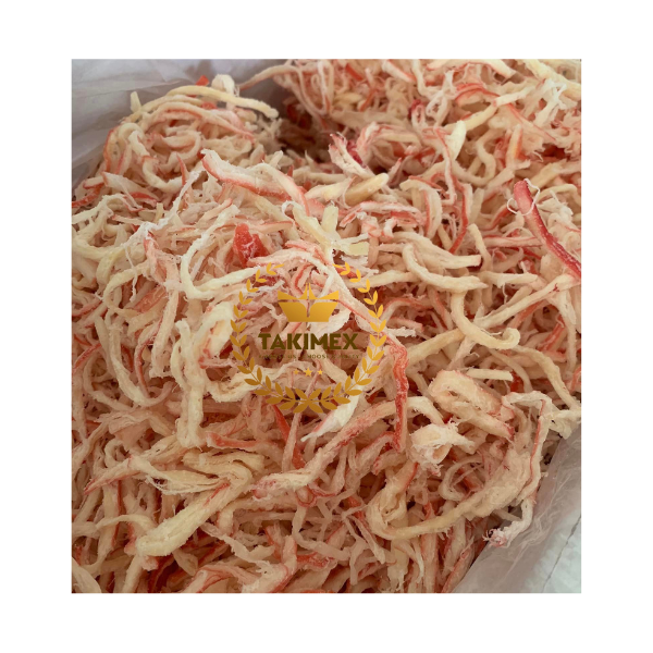 Оптовая продажа, закуски из морепродуктов, оригинальный измельченный кальмар, вкусный острый измельченный кальмар вьетнамского происхождения