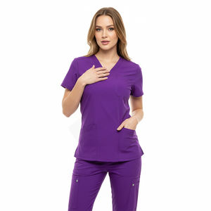 Ensemble d'uniformes pour infirmières professionnelles, blouses médicales, fabricant en gros OEM ODM - Product Image 1