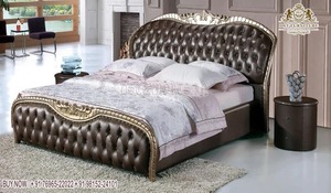 Ensemble de chambre à coucher en teck noir de style baroque européen, luxe intemporel, vente aux États-Unis - Product Image 3