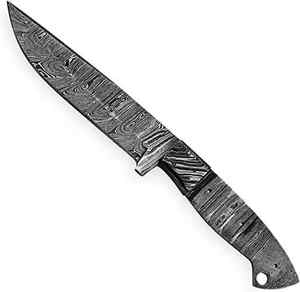 Couteau personnalisé fait à la main en acier Damas Lames vierges Lame vierge pleine soie de haute qualité - Product Image 2