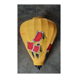 Meilleure vente lanterne en soie suspendue à l'extérieur vietnamienne colorée Hoi An pour la décoration de restaurant/lanternes en soie vietnamiennes - Product Image 2