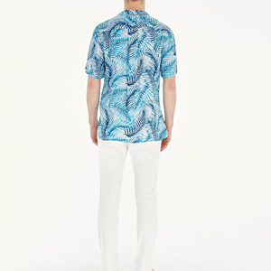 Camisas Casuales Nuevas de Alta Calidad 2026, Tejido de Punto Transpirable, Estilo Playero de Verano, Corte Regular, Cuello en V, Manga Corta, Secado Rápido - Product Image 3