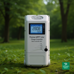 Controlador de Carga Solar MPPT Flexmax FM100-300VDC-AFCI, Sistema de 12V/24V, 150V PV, 30A/20A/40A, Pantalla LCD - Product Image 2